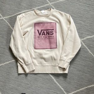 Vans crew neck sweatshirt sz m